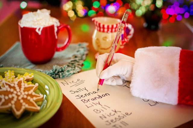 Naughty or nice list