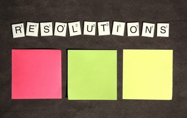 new year resolutions